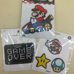 Super Mario Nintendo video game patches